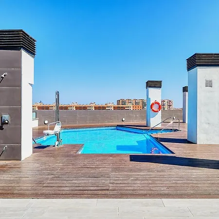 Appartement Ab Vialia Estacion Suitemalaga - Parking Málaga